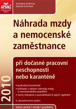 Náhrada mzdy a nemocenské zaměstnance 2010