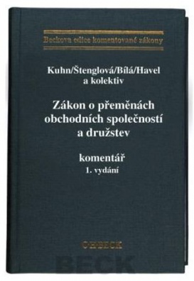 Zákon o přeměnách obchodních společností a družstev komentář 1.vyd.