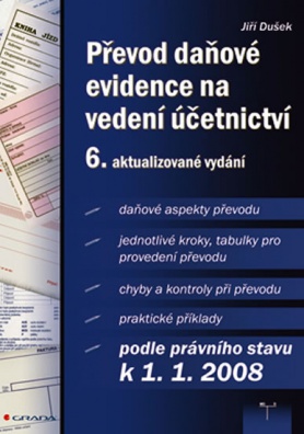 Převod daňové evidence na vedení účetnictví, 6. vydání