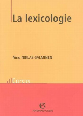 La lexicologie