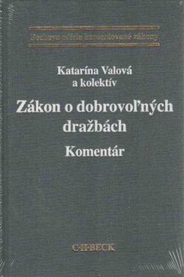 Zákon o dobrovoľných dražbách - komentár