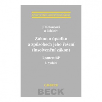 Zákon o úpadku a způsobech jeho řešení (insolvenční zákon) komentář