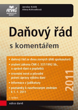 Daňový řád s komentářem - 2011