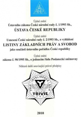 Ústava České Republiky, úplné znění zákona 90/1995 Sb.,o jednacím řádu Poslanecké sněmovny