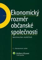 Ekonomický rozměr občanské společnosti + výběr z ekonomické statistiky 