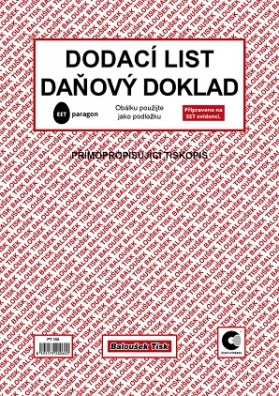 Dodací list-daňový doklad A4 /PT 150/