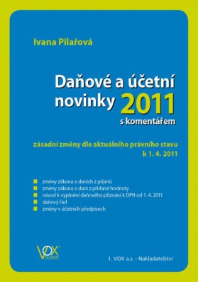 Daňové a účetní novinky 2011 s komentářem