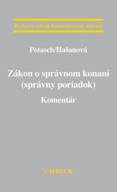 Zákon o správnom konaní (správny poriadok). Komentár