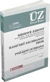 ÚZ č.898 Krizové zákony, HZS, Požární ochrana, Obnova území