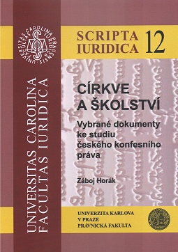 Církve a školství (Scripta Iuridica 12)