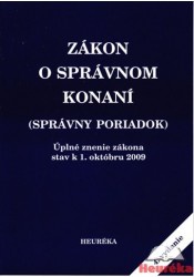 Zákon o správnom konaní, 4. vydanie