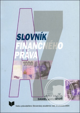 Slovník finančného práva