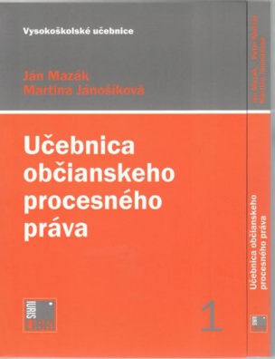 Učebnica občianskeho procesného práva 1+2