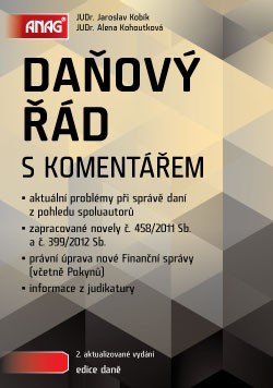 Daňový řád s komentářem 2013