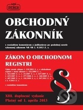 Obchodný zákonník 2013, XIII. vydanie