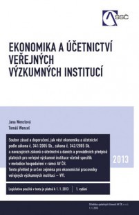 Ekonomika a účetnictví veřejných výzkumných institucí