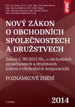 Nový zákon o obchodních společnostech a družstvech 2014 - poznámkové znění