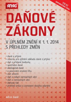 Daňové zákony v úplném znění k 1. 1. 2014 s přehledy změn