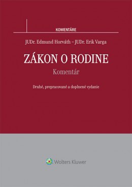 Zákon o rodine - komentár, 2. vydanie