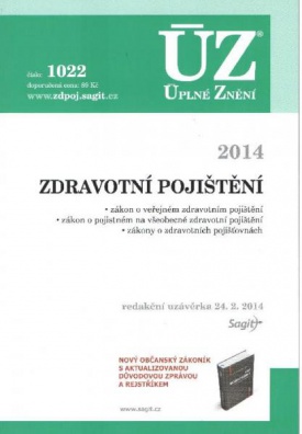 ÚZ č.1022 Zdravotní pojištění 2014