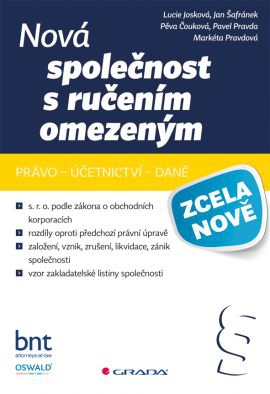 Nová společnost s ručením omezeným - Právo-účetnictví-daně