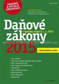 Daňové zákony 2015 s komentářem změn