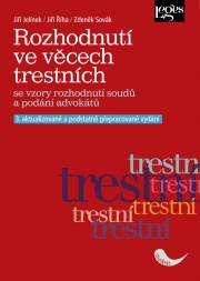 Rozhodnutí ve věcech trestních se vzory rozhodnutí soudů, 3. vydání