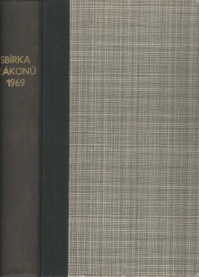 Sbírka zákonů 1969 - Československá socialistická republika